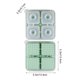 thumbnail image 4 of MTBLYS Molde de silicona para cubitos de hielo con forma de diamante|Bandeja grande cuadrada de 5 cm para hacer bolas de hielo para whisky|cócteles y bourbon, 4 of 7