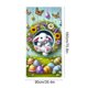thumbnail image 3 of Yusimy Easter Door Curtain Door Cover Decorative Curtain Party Supplies for Room Garden Wall Decor Easter Holiday, 3 of 6