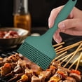 thumbnail image 5 of Large Silicone Grease Brush, 8.3×3.5 inch Extra Wide Silicone Basting Brush, Heat Resistant Brushes Spread Oil, Flexible Liquid Coating Basting Tool, Wear Resistant Condiment Brushing Accessory, 5 of 7