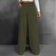 thumbnail image 5 of WILLBEST Pantalones Casuales de Mujer de Cintura Alta, Versátiles, Cómodos y de Pierna Ancha para Otoño E Invierno. Extra Grande, 5 of 9