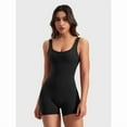 thumbnail image 3 of Top-kevin One Piece  Jumpsuits for Women Backless Tummy Control Sleeveless Jumpsuits Lizvette V Back Scrunch Yoga Romper Gym Outfit Crop Top Workout Apparel Stretchable Activewear, 3 of 6
