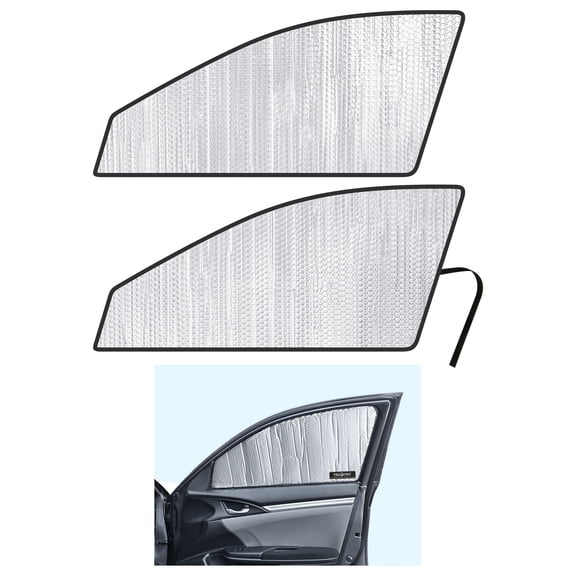Front Side Window Sunshades for 2016-2021 Honda Civic Sedan (Set of 2)