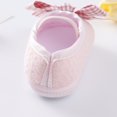 thumbnail image 5 of Esho Newborn Baby Girls Shoes with Headband, Infant Bowknot Crib Cute Party Dress Shoes 0-12M, 5 of 7