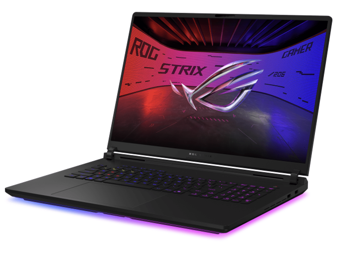 ASUS ROG Strix SCAR AI Gaming Laptop 18in 240Hz Mini LED WQXGA Display (Intel Ultra 9- 275HX, NVIDIA GeForce RTX 5070 Ti 12GB, 64GB DDR5, 8TB PCIe SSD, Per Key RGB KB, 2 Thunderbolt 5, Win 11 Pro)