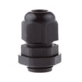 thumbnail image 1 of 10pcs PG9 Cable de Alambre a Prueba de Agua Glándulas Abrazadera Adaptador de Conector de Plástico Negro Zulema conector del cable coche, 1 of 7
