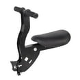 thumbnail image 4 of Asiento de bicicleta montado en la parte delantera, asiento de bebé eléctrico Universal, portabicicletas, silla plegable para niños pequeños, , negro, 4 of 8