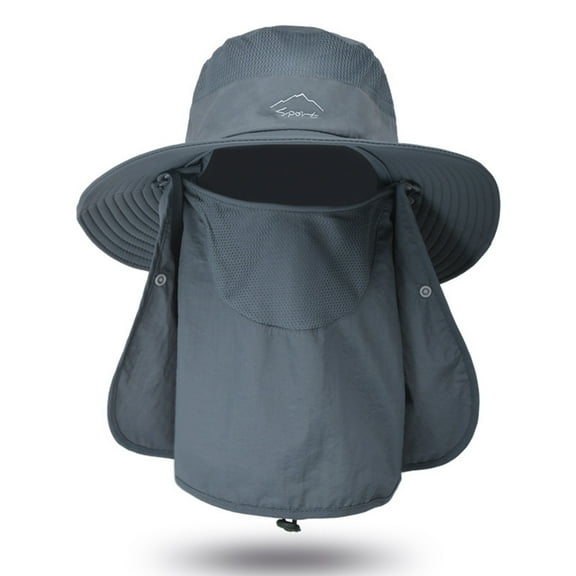 Yabuy Stay in Sun with Walmart's Fishing Hat Wide Brim and Removable Face Neck Cover