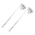 thumbnail image 3 of 2PCS Candle Snuffer, Long Handle, Metal Flame Snuffer Cover, Bell Shape, Wick Extinguishing Tool for Candles, 3 of 8