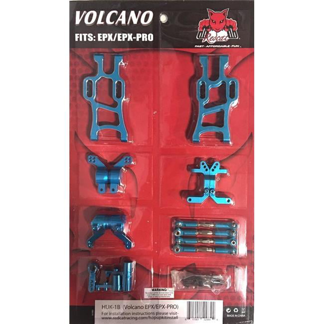 Volcano Tornado Top Plate Cover Details about   Redcat Racing Blue Aluminum Receiver Box 