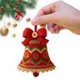 thumbnail image 4 of KIT Naves Navidad Santa Claus Bell Adorno para Amigos Y Familiares () Rojo, 4 of 9