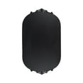 thumbnail image 5 of Kate and Laurel Arendahl Traditional Capsule Wall Mirror, 24 x 41, Black, Vintage Glam Baroque-Inspired Round Bathroom Vanity Mirror with Ornate Crown, 5 of 8