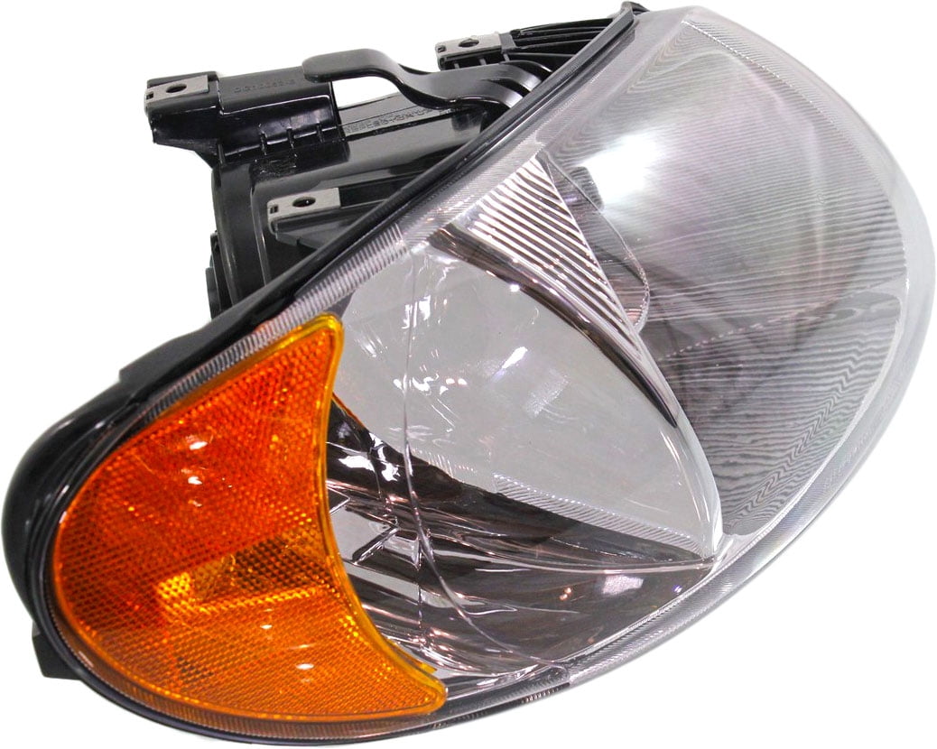Headlight Compatible With 2001-2007 Dodge Grand Caravan Chrysler Town and Country Right Passenger Halogen With bulb(s)
