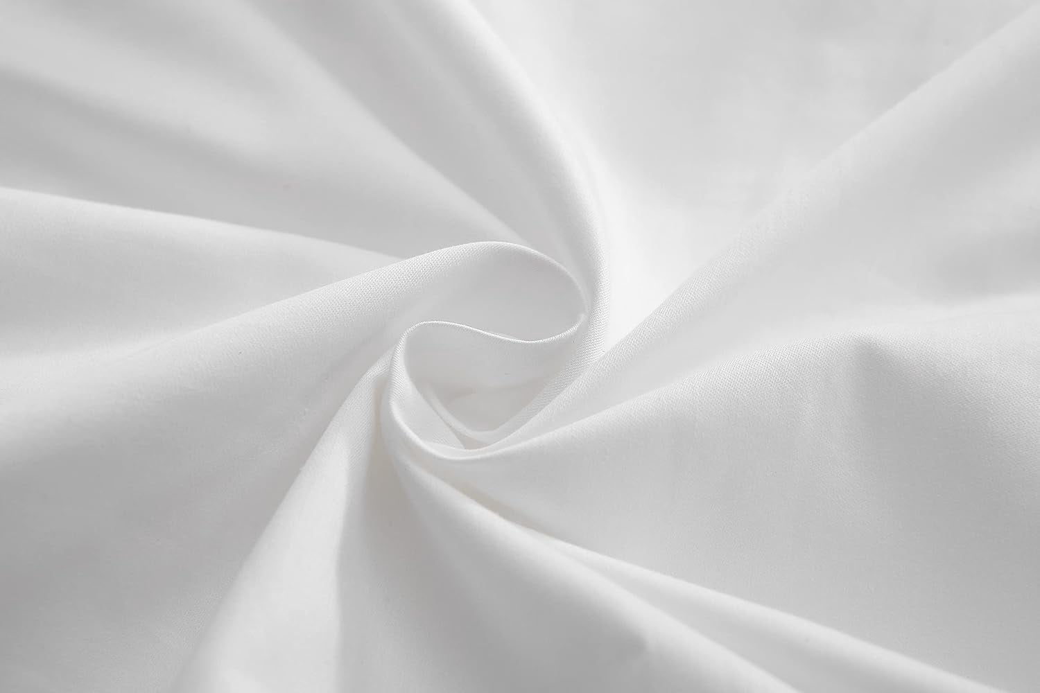 White Body Pillowcase with Ruffles Cotton Pillow Sham Cover 21"X54" 1pc