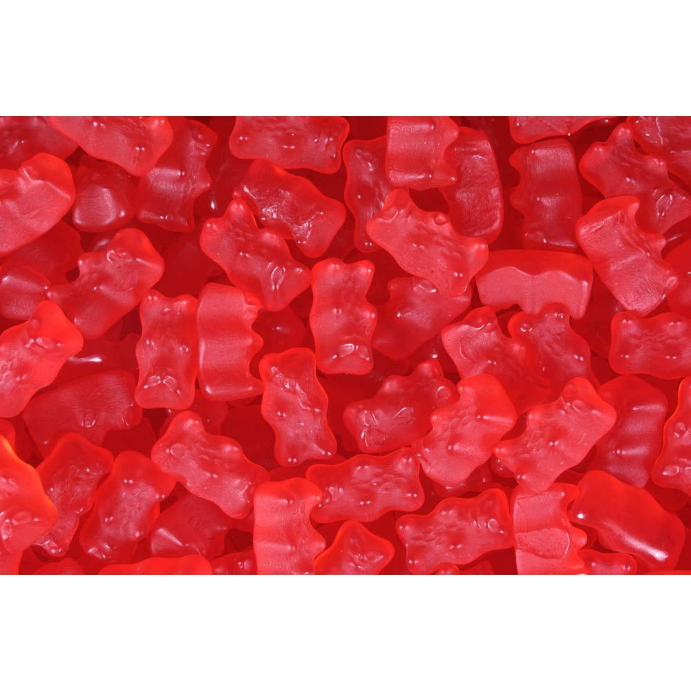 Juju Cinnamon Gummy Bears Candy, Bulk 2 Pounds Bag
