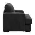 thumbnail image 4 of Lexicon Rivermeade 42.5" Transitional Microfiber Chair in Gray, 4 of 9