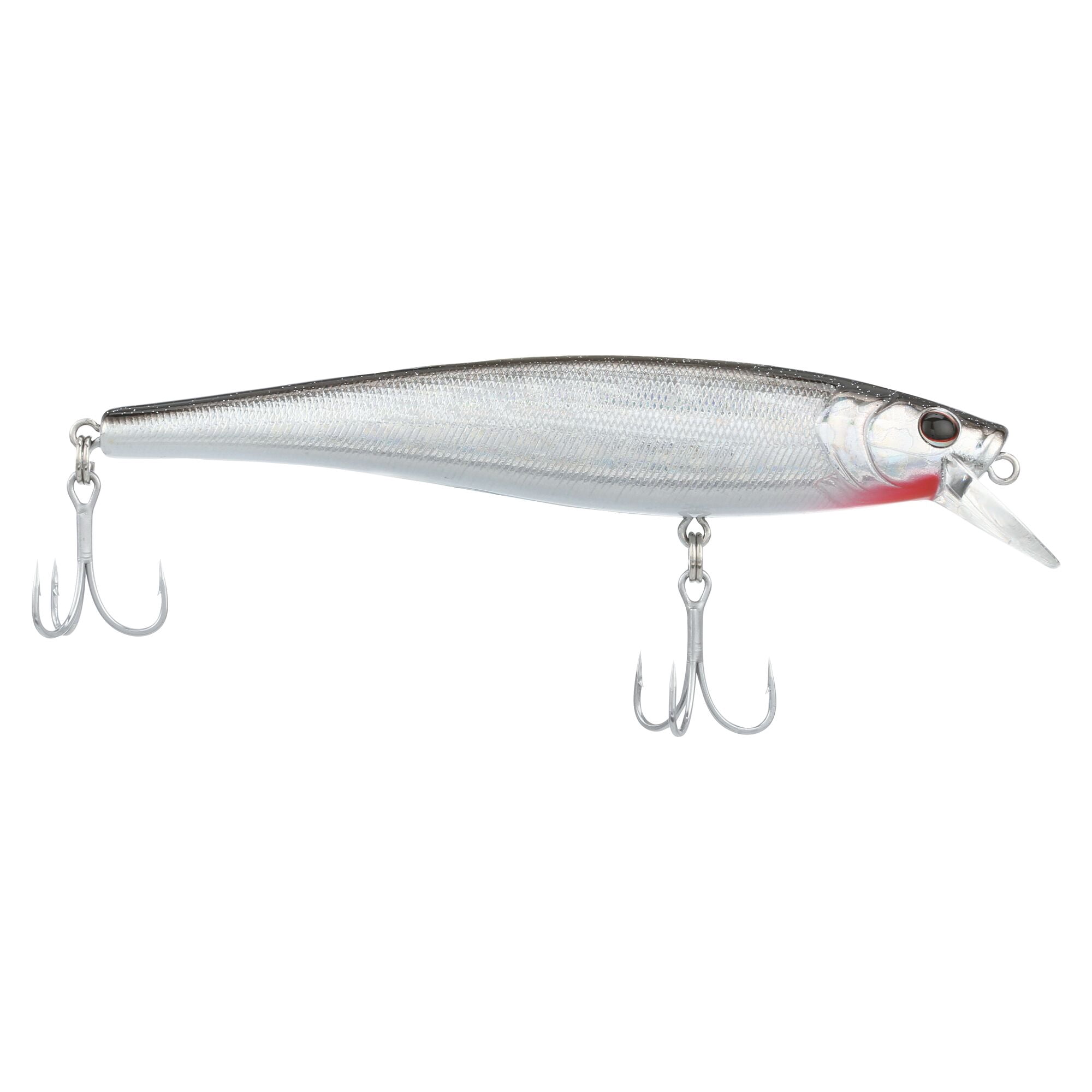 Berkley Cutter Saltwater, 4.3 in, Jerkbaits, Black Silver (1 Count)
