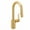 Brushed Gold, variant on Moen 5965BLS Align 1.5 GPM Single Hole Pull Down Bar Faucet - Stainless Steel