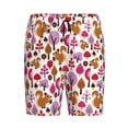 thumbnail image 4 of Wukai Squirrel In The Forest Men’s Short Pajama Pants With Pockets Soft Sleep Pj Shorts for Men-Large, 4 of 6