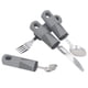thumbnail image 1 of Conjunos de utensilios adaptativos, conjunto de Cubios adaptattanos fáciles de Limpiar 4pcs Portátiles Con Agujero Colgante para Ancianos para Adfres, 1 of 7