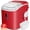 Red-29 Lbs Bullet Ice, variant on 26 Pound Bullet Ice Machine And Mini Refrigerator, Compact And Portable, Self-Cleaning Sonic Ice Maker with Ice Scoop And Basket, Perfect for Backyard BBQ, Camping, Outdoor Party, Kitchen, Black