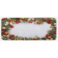 thumbnail image 1 of Christmas Kitchen Mat, Garland Design Ornament on Evergreen Boughs Foliage Night Image, Plush Decorative Kitchen Mat with Non Slip Backing, 47" X 19", Multicolor, by Ambesonne, 1 of 1