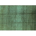 thumbnail image 1 of Ahgly Company Indoor Rectangle Solid Turquoise Blue Modern Area Rugs, 4' x 6', 1 of 4