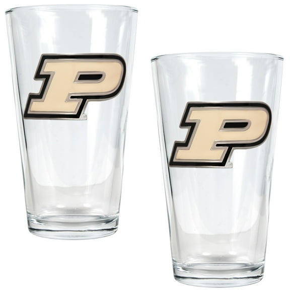 Purdue Boilermakers 16oz. Pint Glass Set