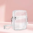 thumbnail image 3 of Bolso Cruzado Transparente Jinwen con Cremalleras Suaves y Ajustable, 3 of 7