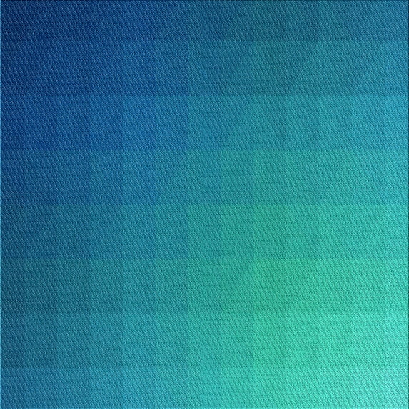 Ahgly Company Indoor Square Patterned Dark Turquoise Green Area Rugs, 8' Square