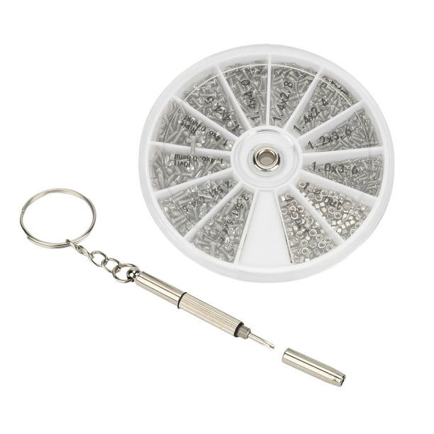 Kit surtido de tuercas y tornillos BuyWeek Acero inoxidable 600 piezas