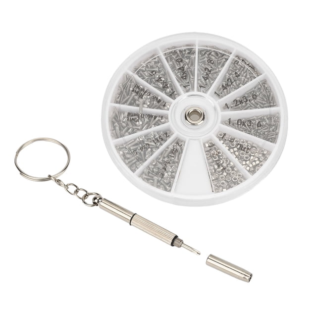 Kit surtido de tuercas y tornillos BuyWeek Acero inoxidable 600 piezas