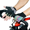 thumbnail image 3 of Guantes deportivos Guantes de medio dedo de ciclismo antideslizantes Guantes de levantamiento de pes BOODUN Mitones deportivos, 3 of 7