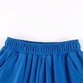 thumbnail image 2 of Lmnyox Girl's Wide Leg Pants Baggy Solid Color Elastic Waist Open Bottom Pants Casual Workout Pants with Pockets, 2 of 6