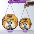 thumbnail image 5 of Trick or Treat American Shorthair Needs Candy Happy Halloween Night Stained Glass Suncatcher Cat Lover Kitten Owner Gifts Window Hanging Sign Decor - 02020, 5 of 5