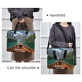 thumbnail image 6 of FORMRS 16" Laptop Bag Carrying Sleeve Case with Handle Travel Shoulder Briefcase, Lake, 6 of 8