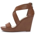 thumbnail image 2 of Sandalia de Cuña Jinxxi para Mujer Jessica Simpson, Color Marrón Claro, Talla 8.5 US, 2 of 9