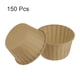 thumbnail image 3 of 150pcs 3.5oz Moldes para Magdalenas de Papel de Tamaño Estándar Envoltorios Antiadherentes Desechables para Bodas Cumpleaños Navidad Postres Natural, 3 of 6