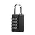 thumbnail image 3 of Luggage Locks Suitcase Lock Black 4 Digit Combination  Security Heavy Duty Luggage Locks For Wardrobe Cabinet FenceS, 3 of 8