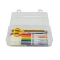 thumbnail image 5 of Advantus Pencil Box Clear, Pack of 6, 5 of 6