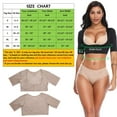 thumbnail image 2 of MISS MOLY Women's Shapewear Tops Wear Your Own Bra Short Sleeve Slim Crop Top Shaper Slimmer, 2 of 5