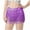Purple, variant on Black and Friday Clothing Sales Idoravan Pleated Skirts for Women Plus Size Women's Belly Dance Sequins Tassel Dance Skirt Bohemian Tassel Hip Scarf Lace Up Skirt Red