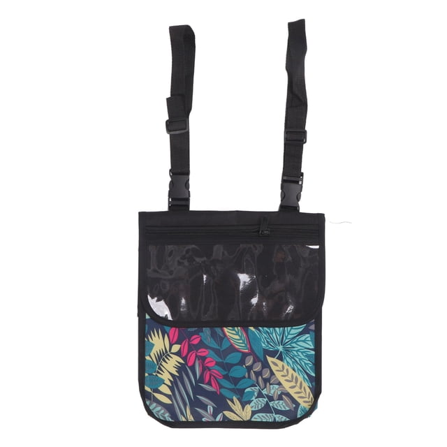 Bolsa para silla de ruedas de gran capacidad, de tela Oxford, impermeable, a prueba de polvo, para manillar con cordón.