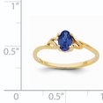 thumbnail image 2 of 14K Yellow Gold Sapphire Birthstone Ring, 2 of 2