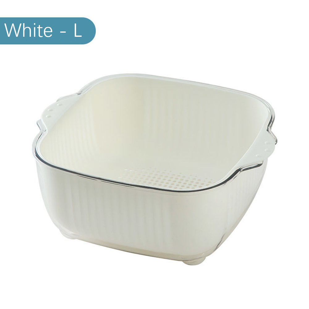 Fruit Vegetable Washing Colander Bowl Sets 2in1 Washing Bowl and