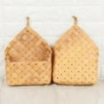 thumbnail image 7 of Woven Storage Basket Wall Mounted Hanging Basket Wall Hanging Storage Organizer Entryway Mail Letter Holder Wall Decor for Office Bedroom Home, 7 of 7
