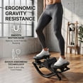 thumbnail image 7 of Generic 10.47 in x 19.29 in Stepper with Resistance Bands and LCD Display, Black Step Platforms, 7 of 7