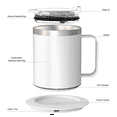 thumbnail image 3 of Self Heating Coffee Mug for Desk,Heated Cup with 10Hrs Auto Shut Off, USB Powered Mug Warmer Set, 3 of 8