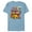 Ocean Blue, variant on Disney The Lion King Anniversary Cubs Wildly Good Times - Short Sleeve Blended T-Shirt for Adults - Customized-Yellow