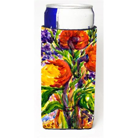 

Carolines Treasures 6074MUK Flower Michelob Ultra s For Slim Cans - 12 oz.