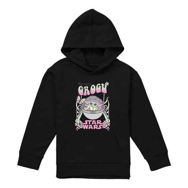 Star Wars Chandail à Capuchon Grogu Chiné pour Garçons/filles